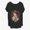 Hot Sale 🧨 Disney Beauty and the Beast Rose Bell 🤩 Girls T-Shirt Plus Size ⭐