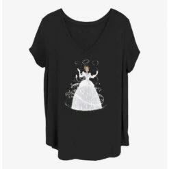 Brand new 🤩 Disney Cinderella Transformation Girls T-Shirt Plus Size 😀