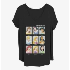 Top 10 🎁 Disney Princesses Class Of Ever After 🤩 Girls T-Shirt Plus Size ⌛