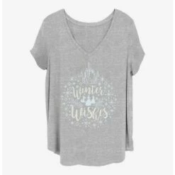 Buy 😀 Disney Princesses Winter Princess Girls T-Shirt Plus Size 😉