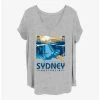 Best Sale ⌛ Disney Pixar Finding Nemo Wallaby Way Sydney Girls T-Shirt Plus Size 🤩