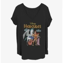 Best deal ❤️ Disney Hercules Group 🥰 Girls T-Shirt Plus Size ✔️
