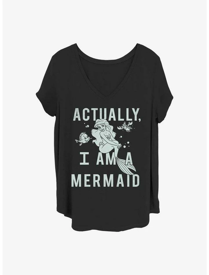 Best Sale π₯° Disney The Little Mermaid Actual Mermaid Girls T-Shirt Plus Size β¨ 1 Best Sale π₯° Disney The Little Mermaid Actual Mermaid Girls T-Shirt Plus Size β¨