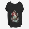 Best reviews of 🔥 Disney The Little Mermaid Anchor Girls T-Shirt Plus Size ❤️