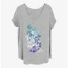 Coupon 🤩 Disney The Little Mermaid Everything Girl Girls T-Shirt Plus Size 💯