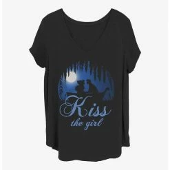 Discount 🧨 Disney The Little Mermaid Kiss The Girl Girls T-Shirt Plus Size 👍