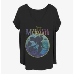 Best Sale 😉 Disney The Little Mermaid Under The Sea Girls T-Shirt Plus Size ✨