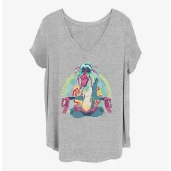 Brand new 🔔 Disney The Lion King Freaky Rafiki Girls T-Shirt Plus Size 🔔