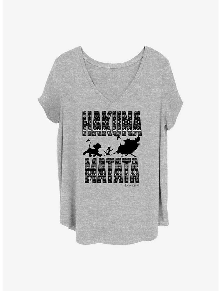 Discount π Disney The Lion King Hakuna Print Girls T-Shirt Plus Size π€© 1 Discount π Disney The Lion King Hakuna Print Girls T-Shirt Plus Size π€©