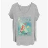 Deals ⭐ Disney The Little Mermaid Trio 👏 Girls T-Shirt Plus Size ⭐