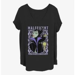Deals ⌛ Disney Maleficent Framed Girls T-Shirt Plus Size 😉