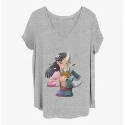 Deals 🧨 Disney Mulan Anime Mulan Girls T-Shirt Plus Size 😍