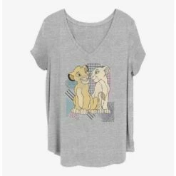 Cheapest 👍 Disney The Lion King Young Cubs Girls T-Shirt Plus Size ✨
