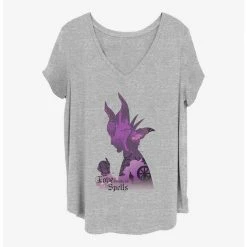 Best Pirce ✔️ Disney Maleficent Shadow 👍 Girls T-Shirt Plus Size ✔️