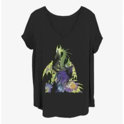 Cheap 💯 Disney Sleeping Beauty Dragon Form Girls T-Shirt Plus Size 👏