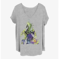 Discount 🎁 Disney Sleeping Beauty Dragon Form Girls T-Shirt Plus Size ⭐