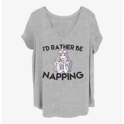 Best reviews of 😀 Disney Sleeping Beauty I'd Rather Be Napping Girls T-Shirt Plus Size ✨