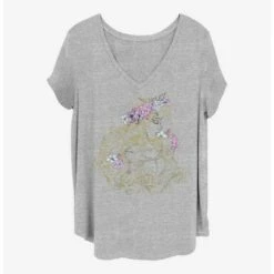 Buy 🛒 Disney Sleeping Beauty Shimmering Beauty 🥰 Girls T-Shirt Plus Size ⭐