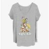 Best Sale ⌛ DIsney Snow White and the Seven Dwarfs Squad Dwarfs Girls T-Shirt Plus Size 👍