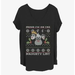 Best reviews of ❤️ Disney Villains Naughty And Proud 👏 Girls T-Shirt Plus Size 🤩