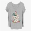 New 🔔 Disney Moana Tropical Buddies Girls T-Shirt Plus Size ✨