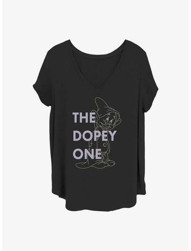 Flash Sale 🥰 DIsney Snow White and the Seven Dwarfs One Dopey Dwarf Girls T-Shirt Plus Size 🔥 1 Flash Sale 🥰 DIsney Snow White and the Seven Dwarfs One Dopey Dwarf Girls T-Shirt Plus Size 🔥