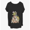 Discount ⭐ DIsney Snow White and the Seven Dwarfs Squad Girls T-Shirt Plus Size ⭐
