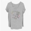 Flash Sale 👏 Disney Tangled Rapunzel Girls T-Shirt Plus Size 💯