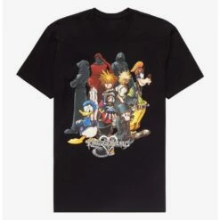 Hot Sale 😍 Disney Kingdom Hearts Group T-Shirt ❤️