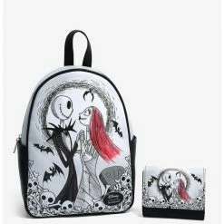 Best Pirce 👍 Her Universe The Nightmare Before ❄ Christmas Jack & Sally Eternally Yours Mini Backpack ✔️ -Dressup Outfits Shop 19197553 av5