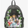 Coupon 😀 Loungefly Disney Villains Floral Mini Backpack ❤️