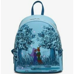 New β€οΈ Loungefly Disney Robin Hood Forest Love Mini π Backpack π