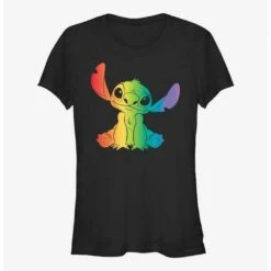 Discount ✨ Disney Lilo & Stitch Stitch Fill Pride T-Shirt 💯