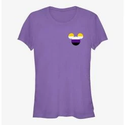 Hot Sale 🥰 Disney Mickey Mouse Non-Binary Badge Pride T-Shirt ✨