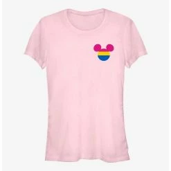 Brand new ❤️ Disney Mickey Mouse Pansexual Badge Pride T-Shirt 🌟