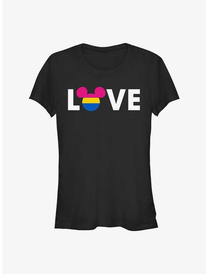 Wholesale ⭐ Disney Mickey Mouse Pansexual Love Pride T-Shirt ⭐ 1 Wholesale ⭐ Disney Mickey Mouse Pansexual Love Pride T-Shirt ⭐
