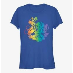 Wholesale 🎁 Disney Mickey Mouse Rainbow Group Pride T-Shirt ✨