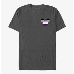 Hot Sale ✔️ Disney Mickey Mouse Asexual Badge Pride T-Shirt 🔥