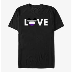 Best Sale ⭐ Disney Mickey Mouse Asexual Love Pride T-Shirt 🔔