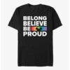 New 😍 Disney Mickey Mouse Be Proud Pride T-Shirt ⭐