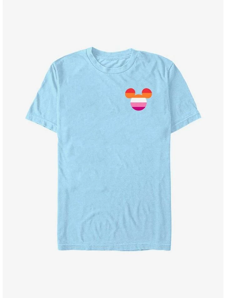 Flash Sale 😉 Disney Mickey Mouse Lesbian Pride Badge Pride T-Shirt 😉 1 Flash Sale 😉 Disney Mickey Mouse Lesbian Pride Badge Pride T-Shirt 😉