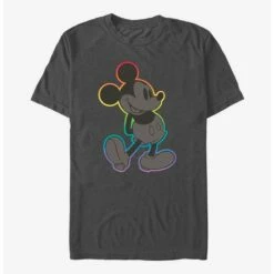 Flash Sale ⭐ Disney Mickey Mouse Mickey Rainbow Outline Pride T-Shirt 🥰