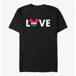 Buy 😉 Disney Mickey Mouse Pansexual Love Pride T-Shirt ❤️