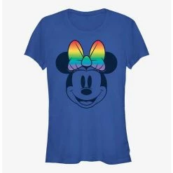 Budget ⌛ Disney Minnie Mouse Minnie Bow Fill Pride T-Shirt 🥰