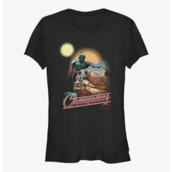Top 10 ❤️ Star Wars The Book of Boba Fett Championship Breed 😍 Girls T-Shirt 👏