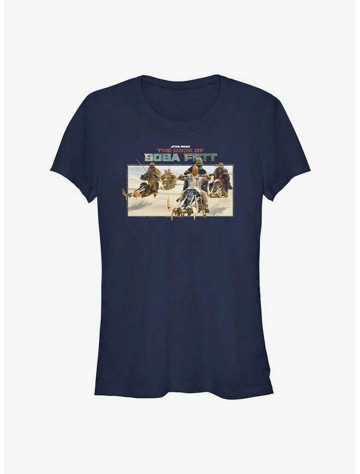 Best deal ✔️ Star Wars The Book of Boba Fett Speeder Bike Pursuit 😀 Girls T-Shirt 🎁 1 Best deal ✔️ Star Wars The Book of Boba Fett Speeder Bike Pursuit 😀 Girls T-Shirt 🎁