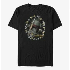 Promo 🔔 Star Wars The Book of Boba Fett All About Credits T-Shirt ✨