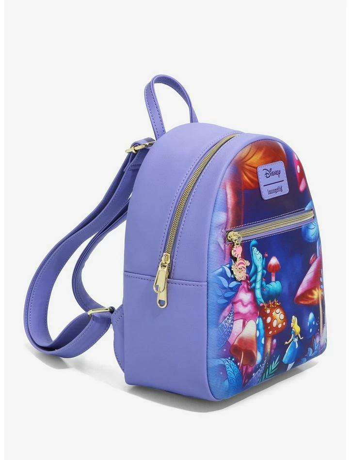 Brand new β€οΈ Loungefly Disney Alice In Wonderland Mushroom Caterpillar Mini π Backpack π 2 Brand new β€οΈ Loungefly Disney Alice In Wonderland Mushroom Caterpillar Mini π Backpack π - Image 2