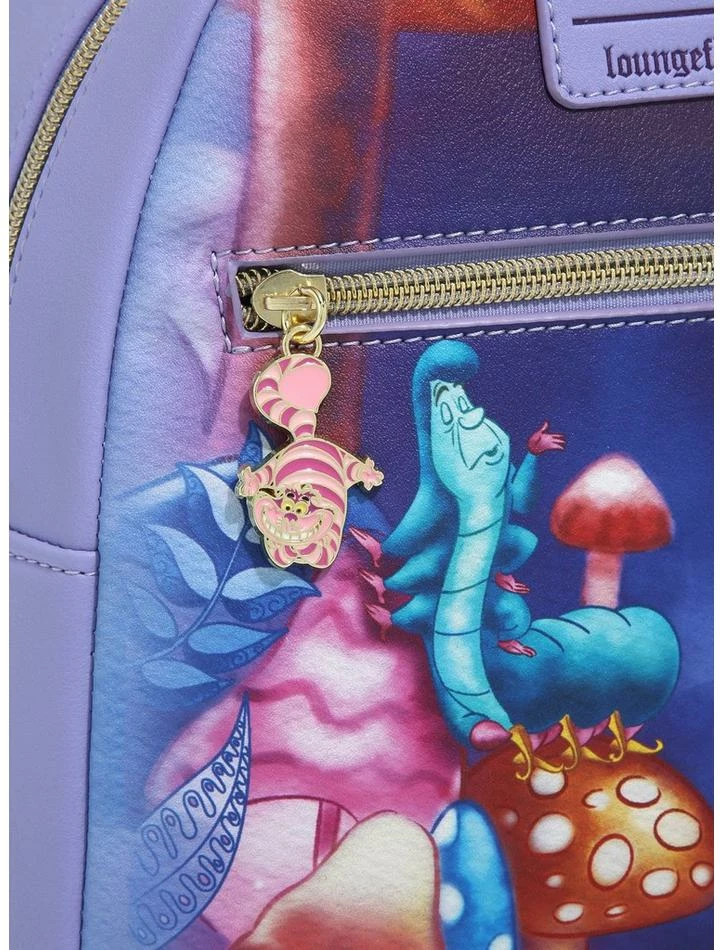 Brand new β€οΈ Loungefly Disney Alice In Wonderland Mushroom Caterpillar Mini π Backpack π 5 Brand new β€οΈ Loungefly Disney Alice In Wonderland Mushroom Caterpillar Mini π Backpack π - Image 5