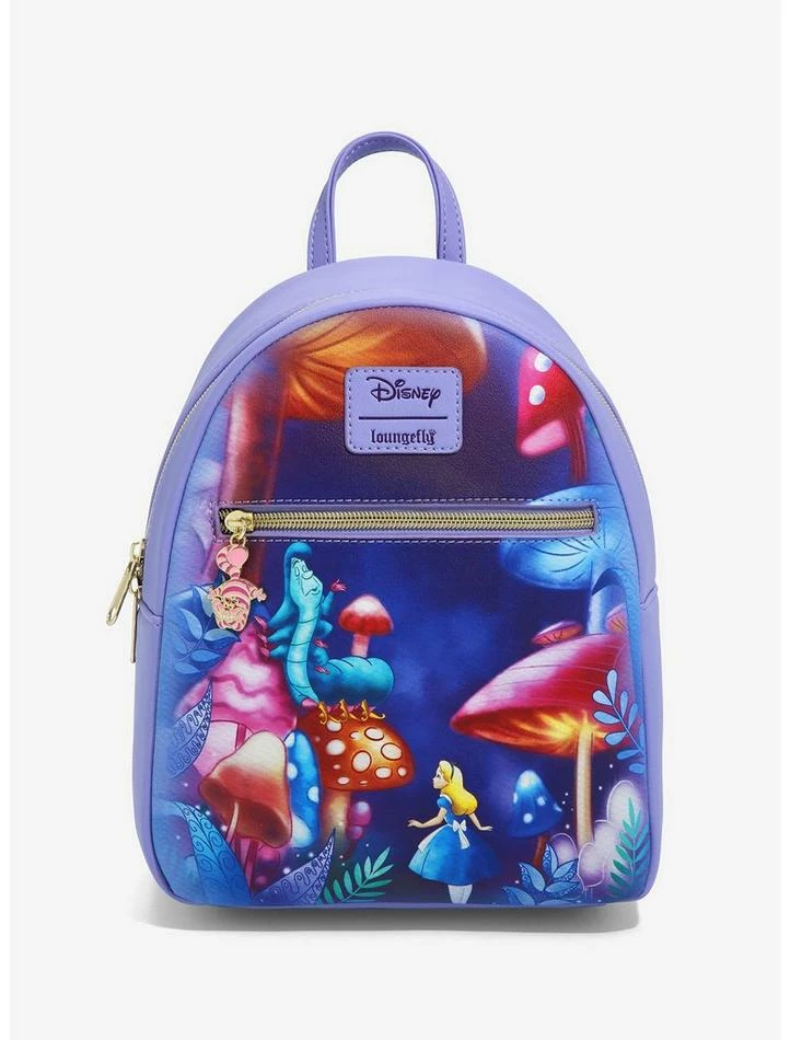 Brand new β€οΈ Loungefly Disney Alice In Wonderland Mushroom Caterpillar Mini π Backpack π 1 Brand new β€οΈ Loungefly Disney Alice In Wonderland Mushroom Caterpillar Mini π Backpack π